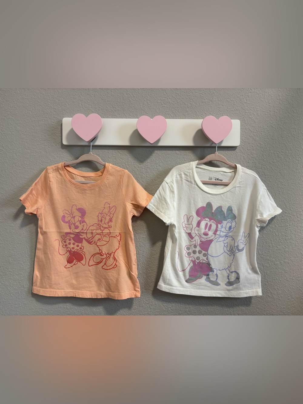 Baby Gap Toddler Girl Disney Minnie Mouse Short Sleeve T-shirts Size 5T